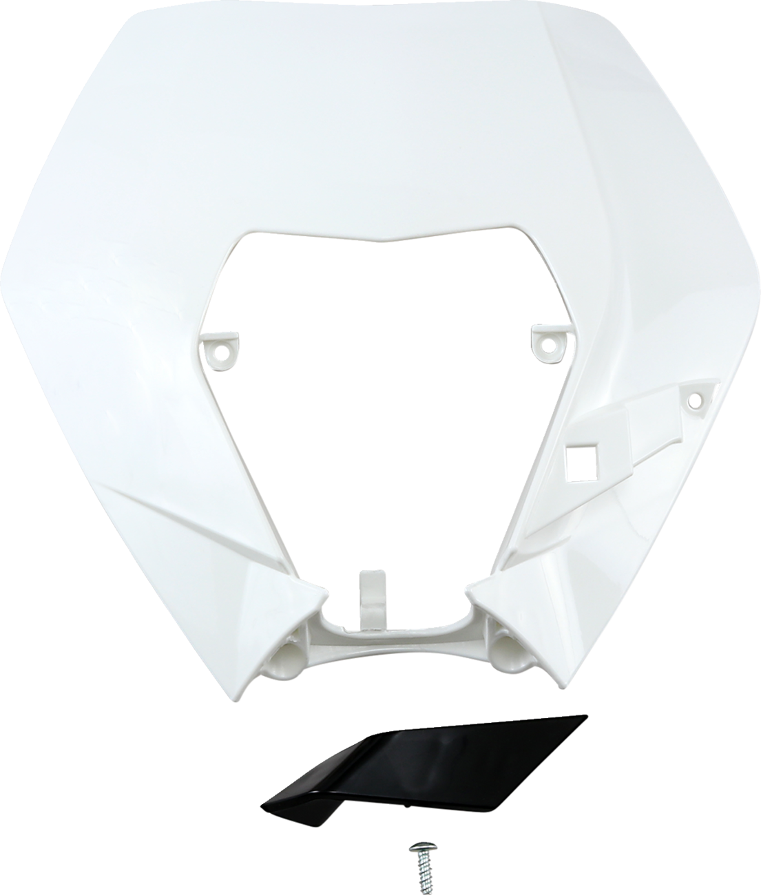 UFO HEADLIGHT PLASTIC KTM WHT