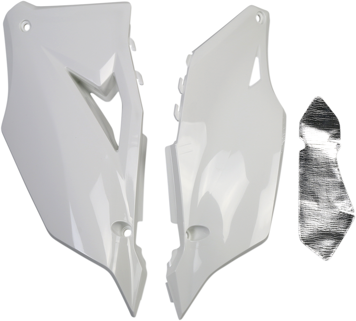 UFO PANELS SIDE KX450F WHITE