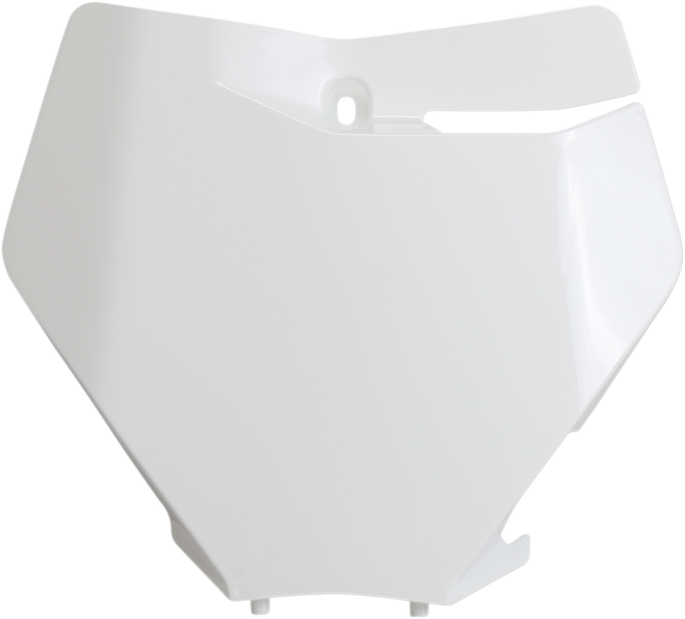 UFO PLATE# SX/SXF WHITE