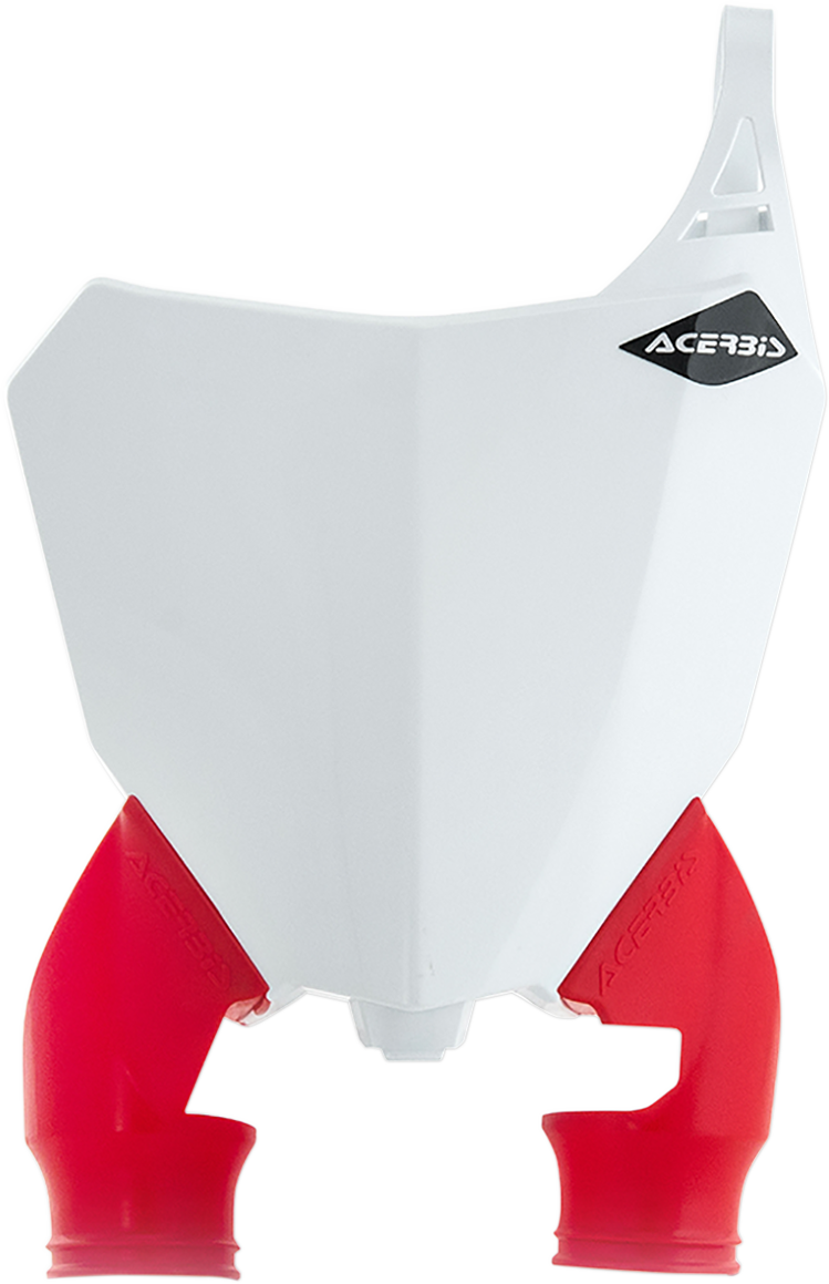ACERBIS PLATE FRT # RAP HON WHT
