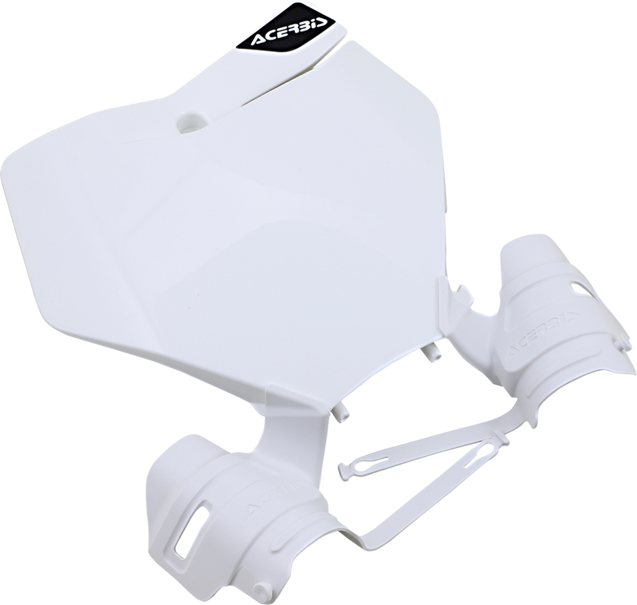 ACERBIS PLATE FRT # KTM WHT