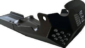 DRAG SPECIALTIES Skid Plate - Black - Pan America