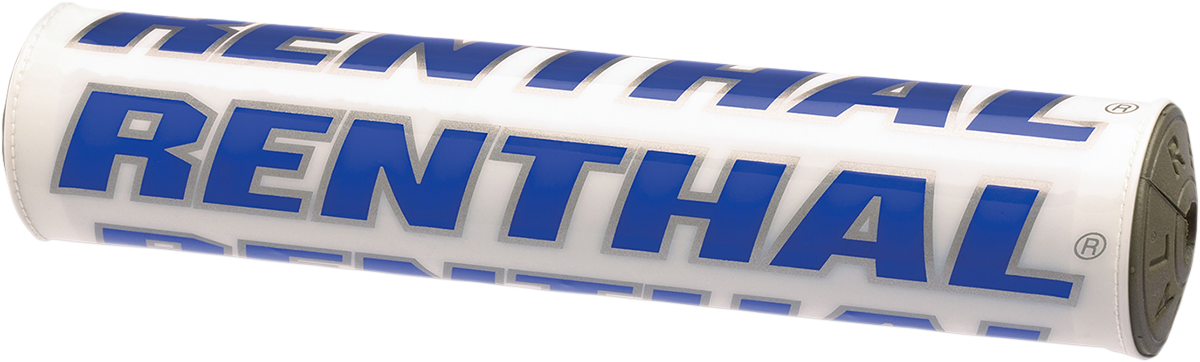 RENTHAL SX Crossbar Pad - 10" - White/Blue