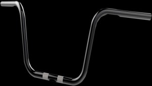 KHROME WERKS HANDLEBAR 1" X10 APE BK