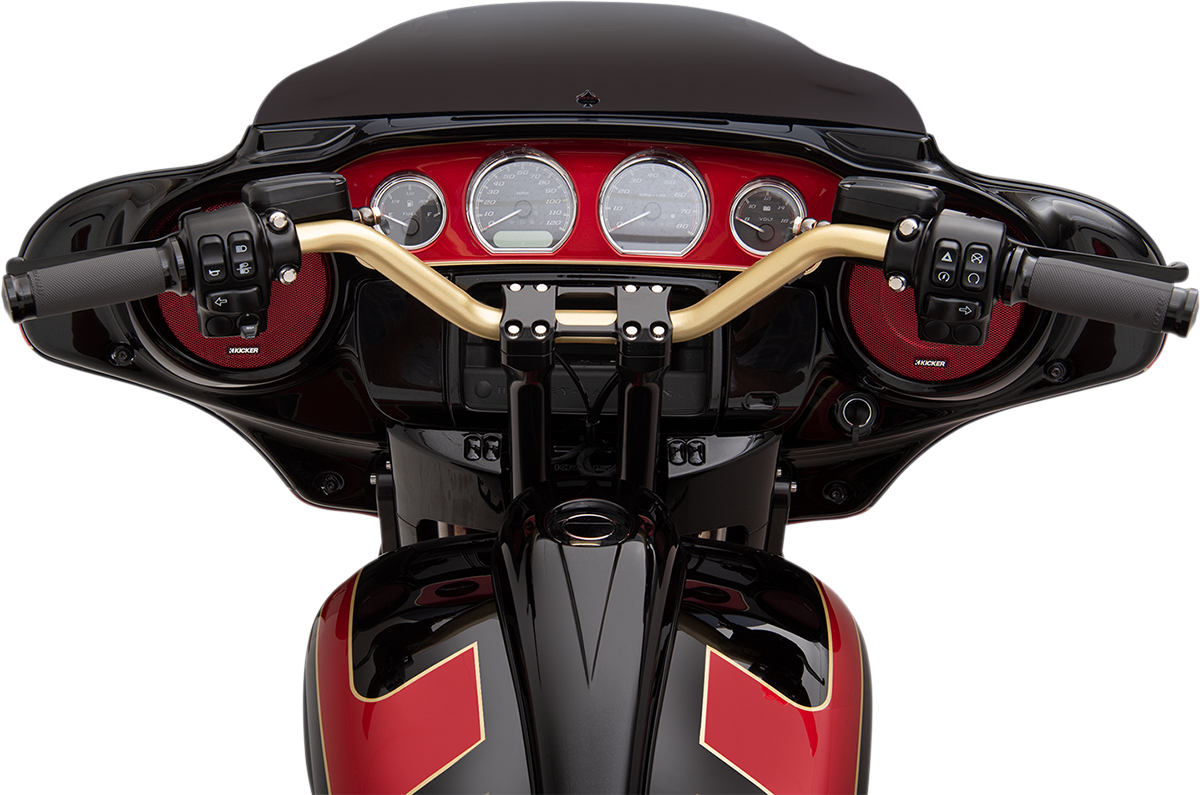 THRASHIN SUPPLY CO. HANDLEBAR 1"MID BND BLK - Image 2