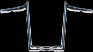 WILD 1 HANDLEBAR HOOKED 10" CHR
