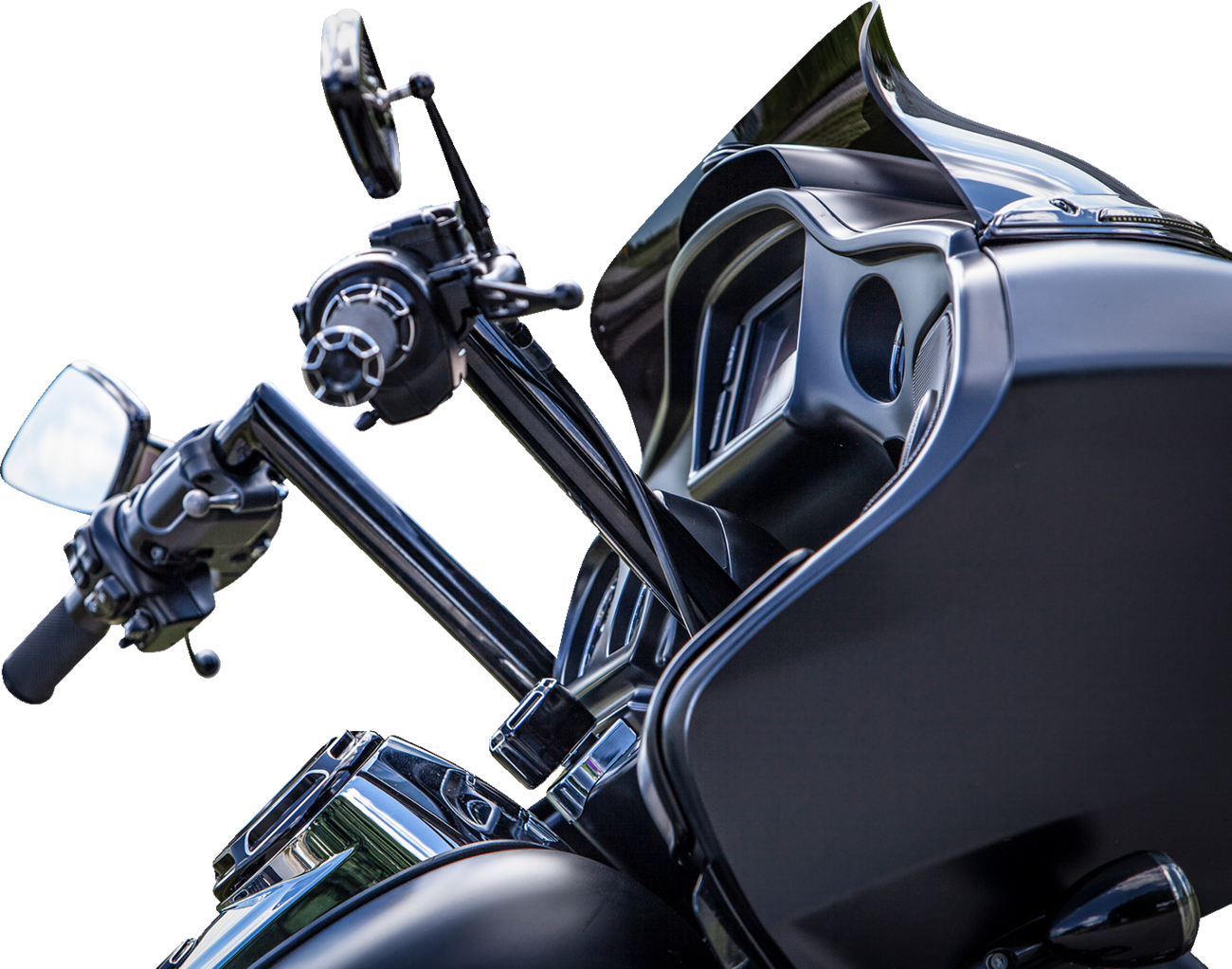 KHROME WERKS HANDLEBAR 12 FLT 15-20 BL - Image 2