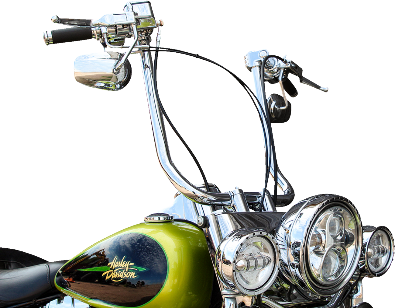 KLOCK WERKS HANDLEBAR KLIP FLHR CHR