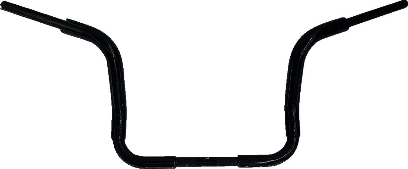 FAT BAGGERS INC. H-BAR BLK 1.5"12"RT 21+FL