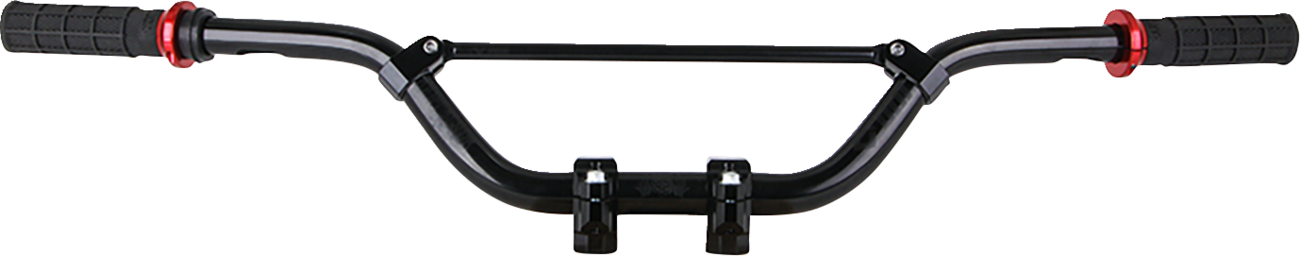 ODI VTWIN CROSSBAR WITH CLAMPS BLACK ODI