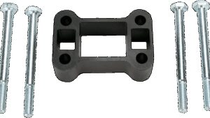 POWERMADD Universal Pivoting Handlebar Riser System - 1"