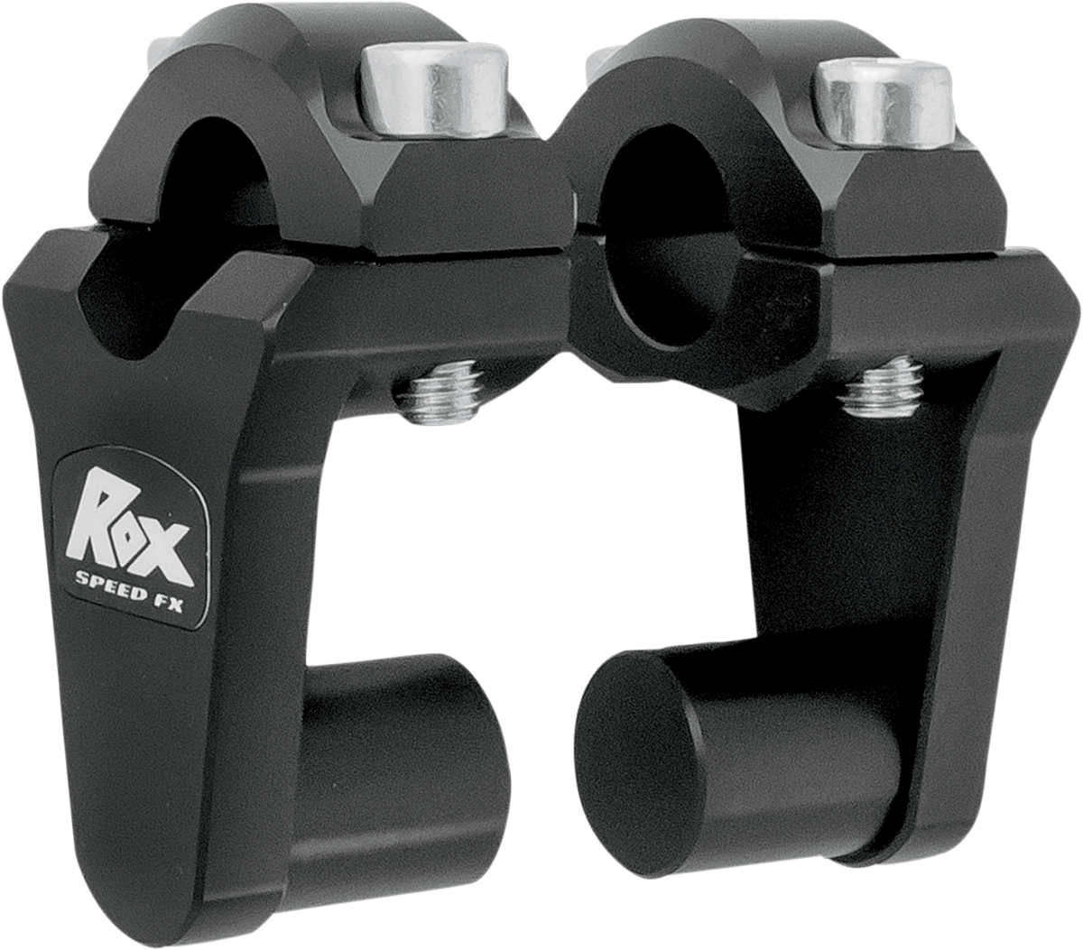 ROX SPEED FX Pivoting Handlebar Risers for 7/8" Bar Clamps - 2" - Black