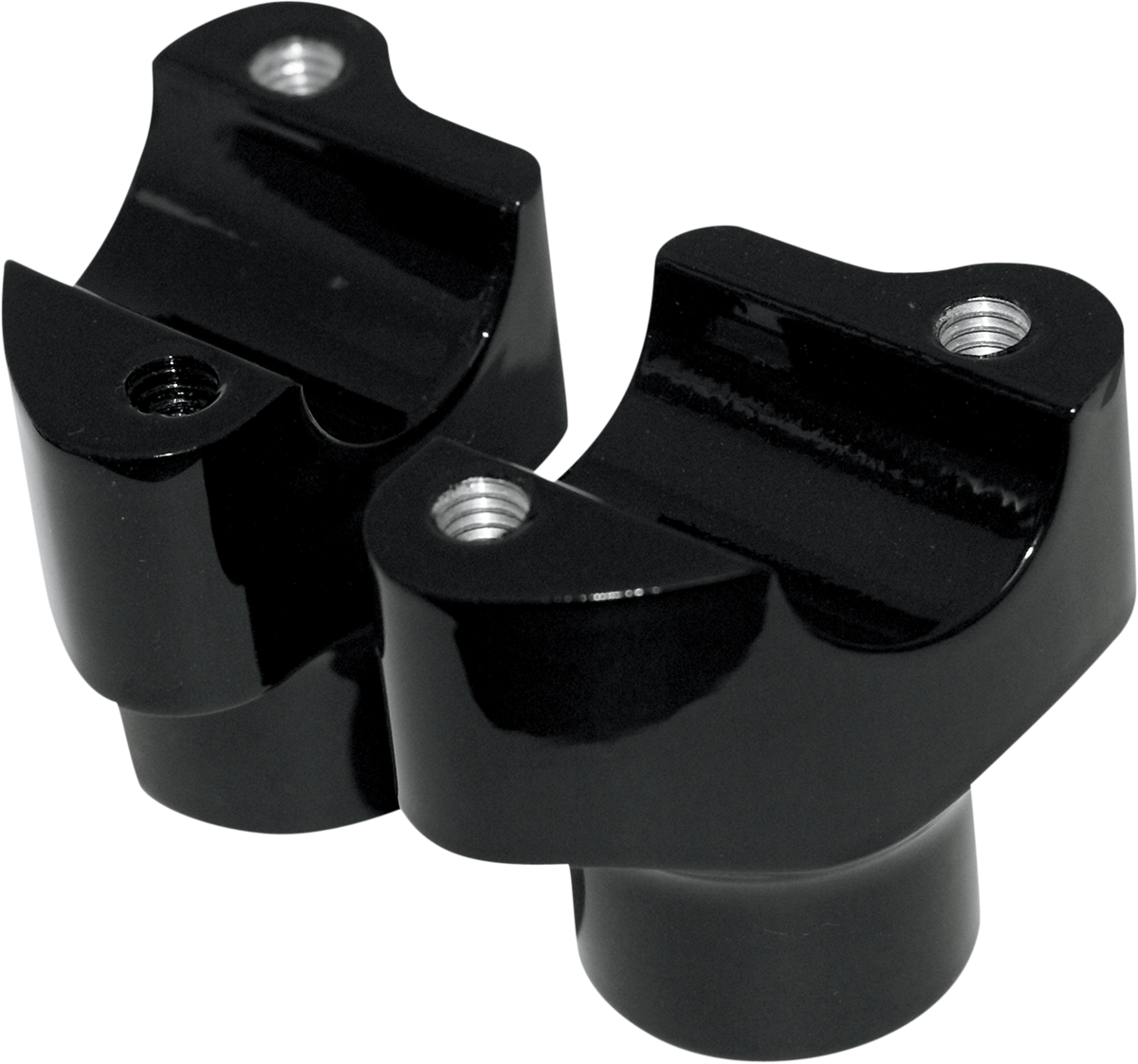 DRAG SPECIALTIES RISERS BUFFALO 1.5" BLK