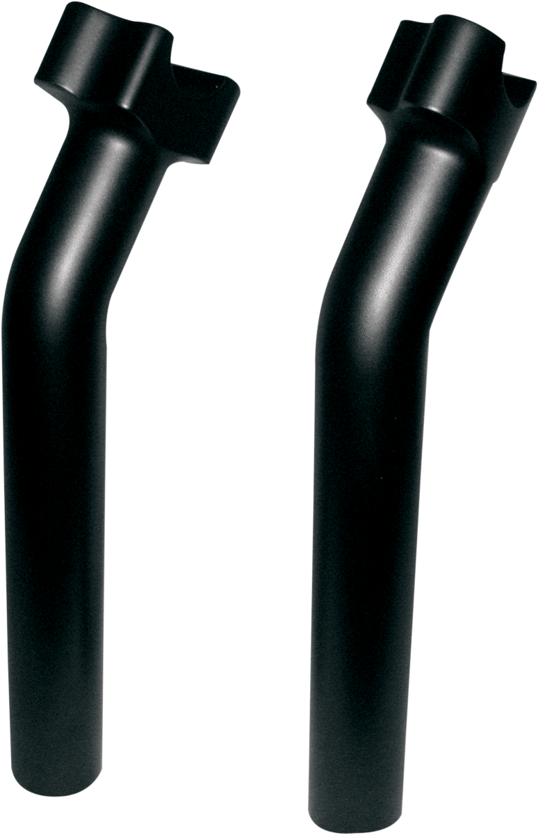 WILD 1 Chubby® Billet Risers - Pullback - 9-1/2" - Black