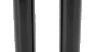 DRAG SPECIALTIES Forged Aluminum Handlebar Risers - Straight - 6-1/2" - Black