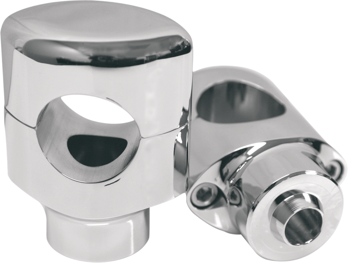LA CHOPPERS Springer Handlebar Riser Kit - Hefty - Chrome