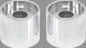LA CHOPPERS Handlebar Riser Extensions - 1" x 1-1/4" - Chrome
