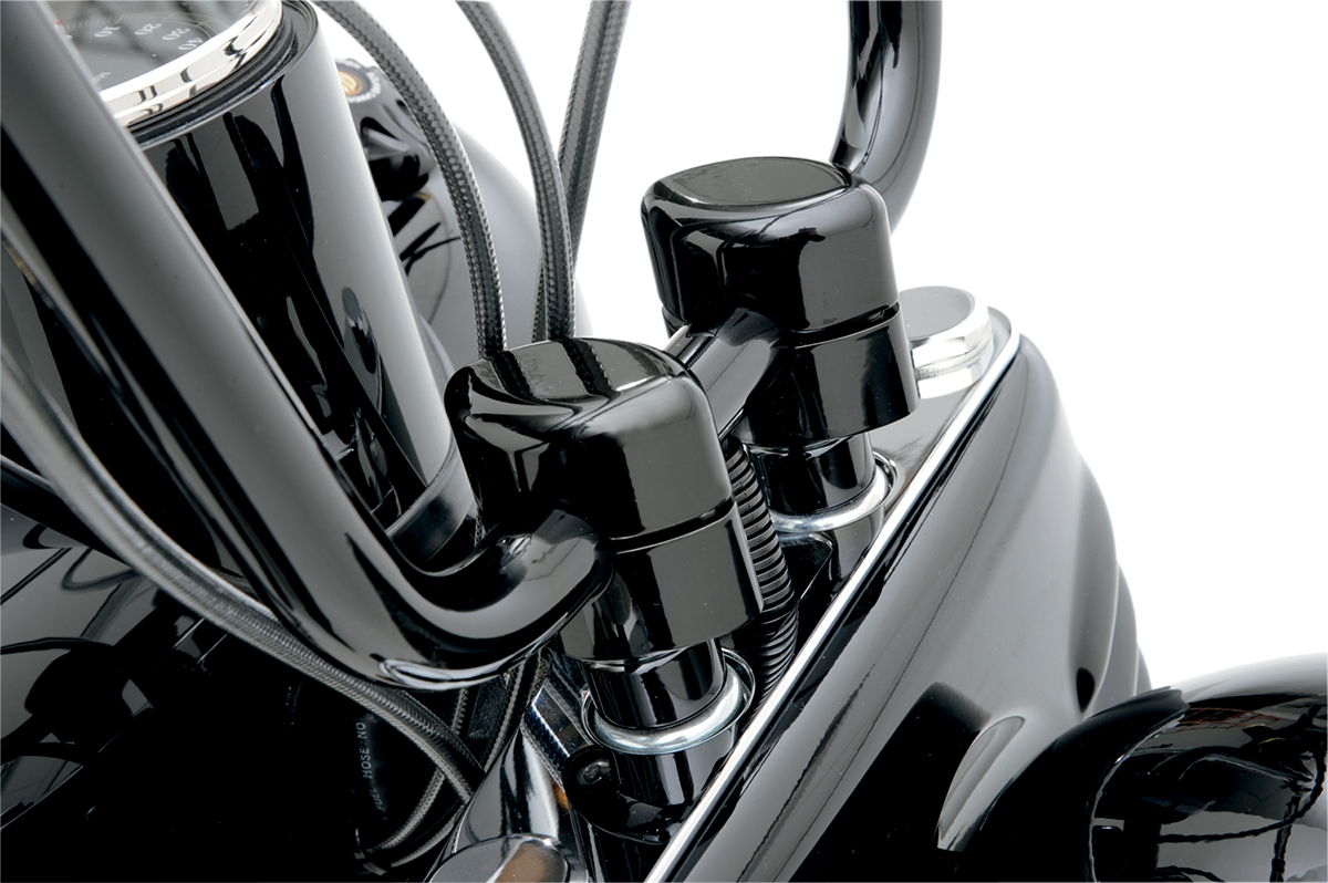 LA CHOPPERS RISERS 1" SMOOTH 1.5 BLK - Image 2