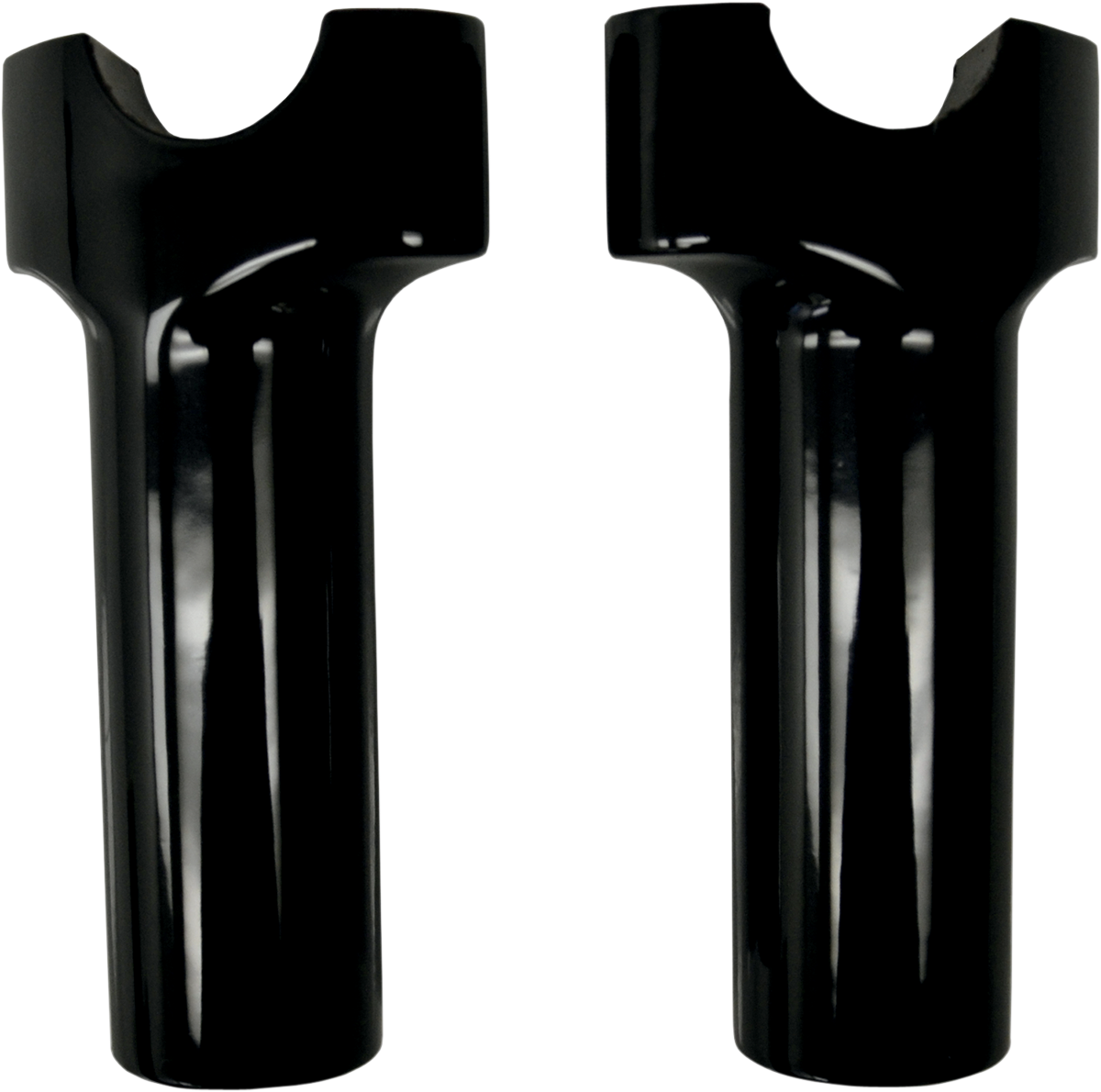 DRAG SPECIALTIES Buffalo Billet Aluminum Handlebar Risers - 4" - Black