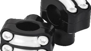 RSD Nostalgia Handlebar Risers - Four-Bolt - 1-1/2" - Contrast Cut