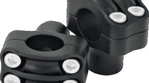 RSD Nostalgia Handlebar Risers - Four-Bolt - 1-1/2" - Black Ops