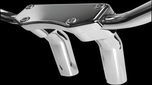 DRAG SPECIALTIES RISER BUFF W/CLAMP 5.5 CH