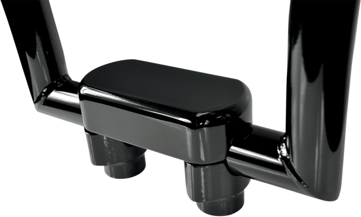 DRAG SPECIALTIES RISERS BGBUF W/CLMP 1.5BK