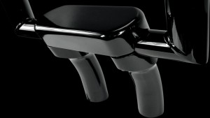 DRAG SPECIALTIES RISERS BGBUF W/CLMP 5.5BK