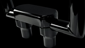 LA CHOPPERS RISERS HEFTY W/TOP 3" BK