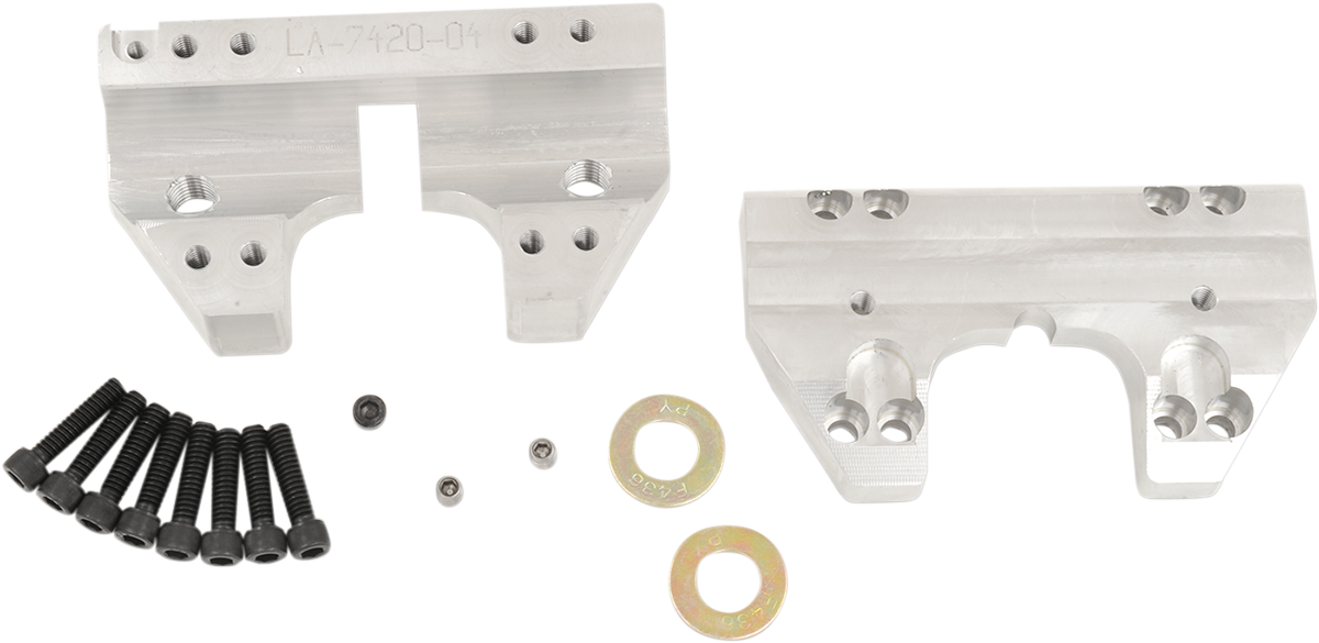 LA CHOPPERS Handlebar Clamp Set - 1"