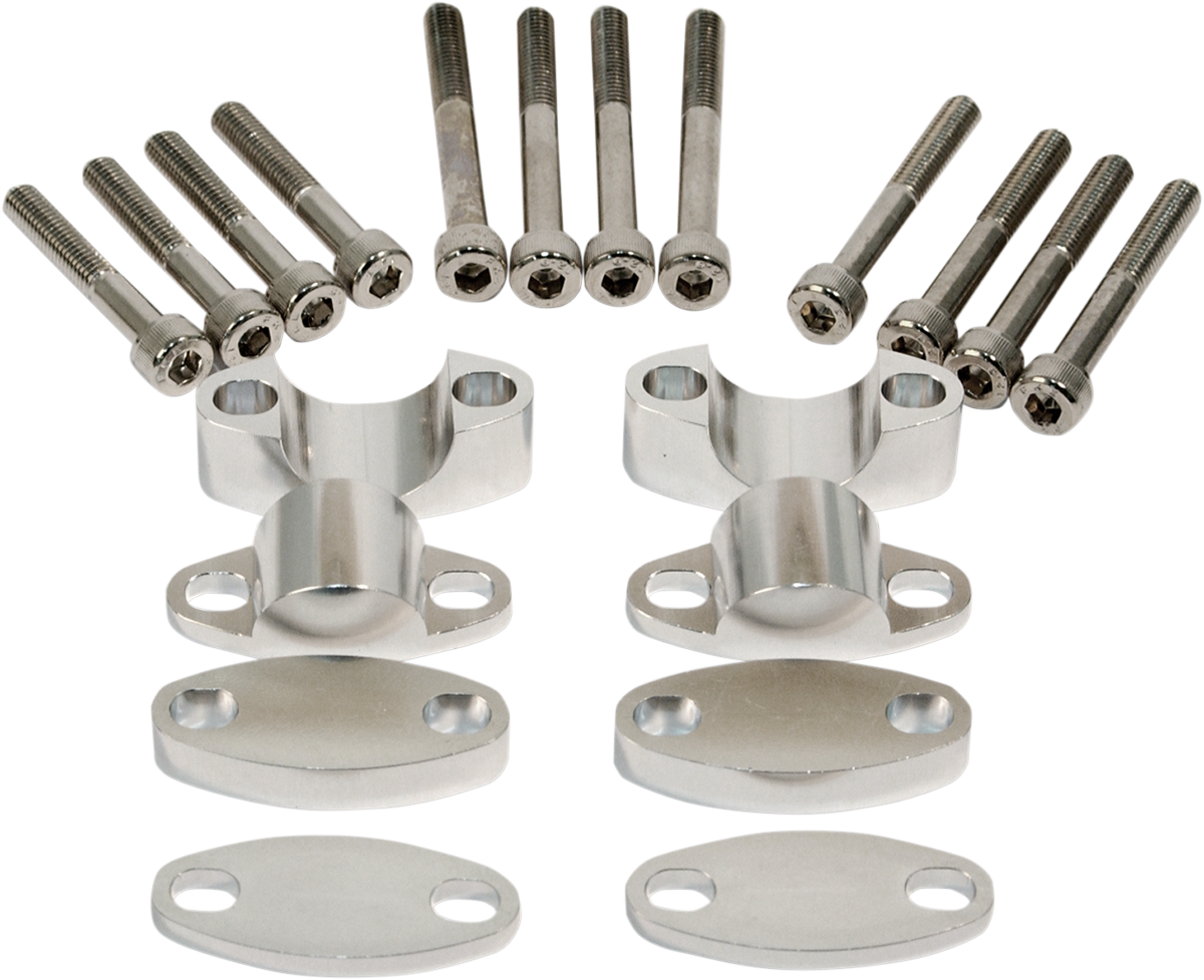 EMGO RISER KIT H/BAR 7/8 ALUM