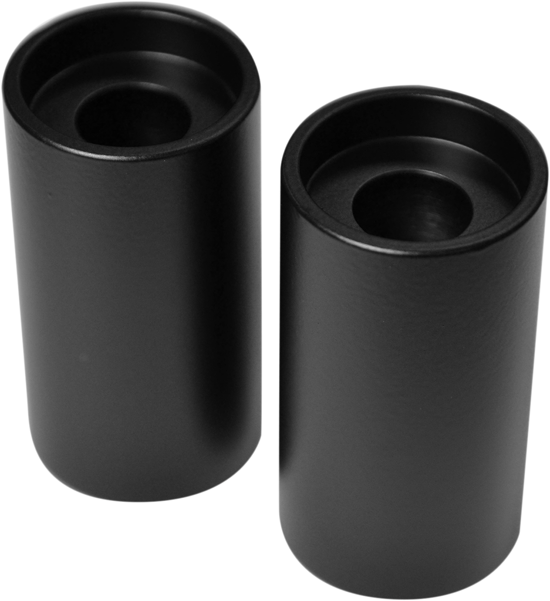 LA CHOPPERS Handlebar Riser Extensions - 2" - Flat Black