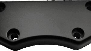 DRAG SPECIALTIES Buffalo Handlebar Clamp - Smooth - Flat Black