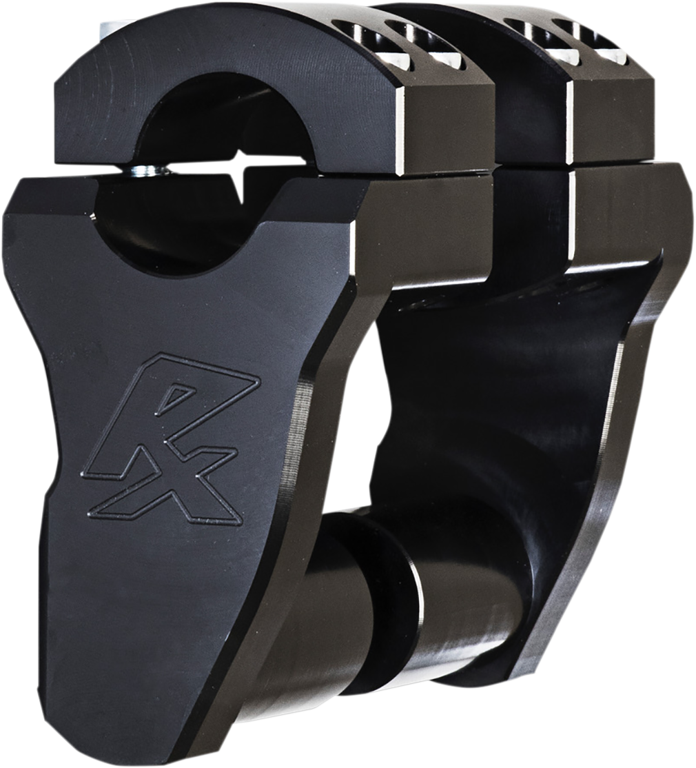 ROX SPEED FX Patriot Series Pivoting Handlebar Risers - 2" - Black