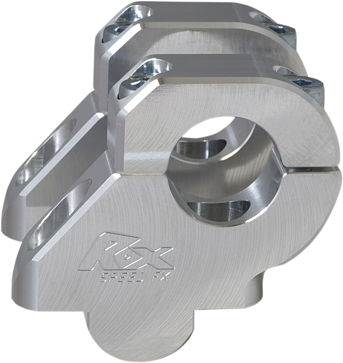 ROX SPEED FX 1-1/2" Barback Risers for 1-1/8" Handlebars - Silver