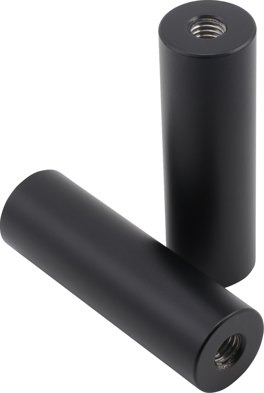 LA CHOPPERS Kage Fighter Handlebar Risers - 4" - Flat Black