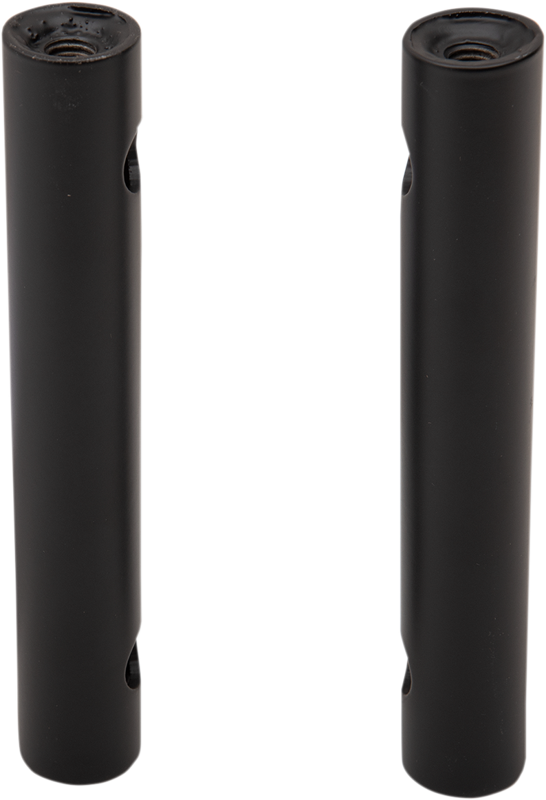 LA CHOPPERS Kage Fighter Handlebar Risers - 8" - Flat Black