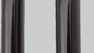 LA CHOPPERS Kage Fighter Handlebar Risers - Pullback - 10" - Black