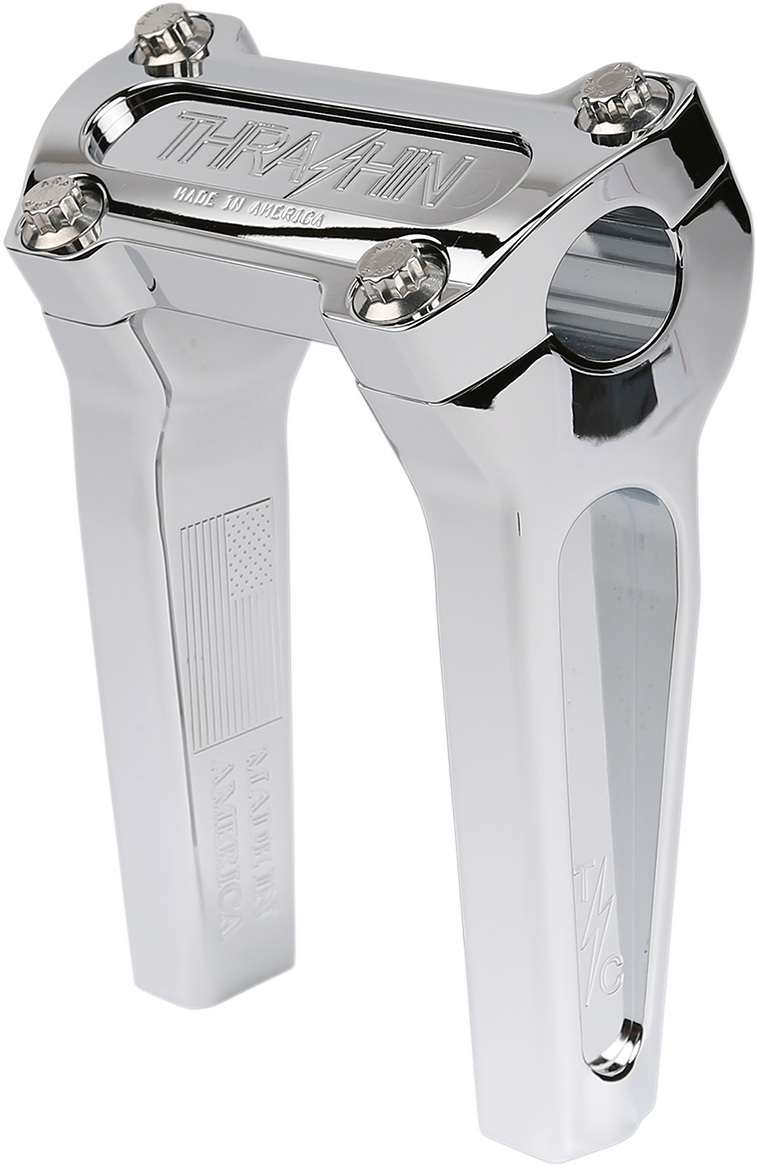 THRASHIN SUPPLY CO. RISER 6" STRGHT CHR