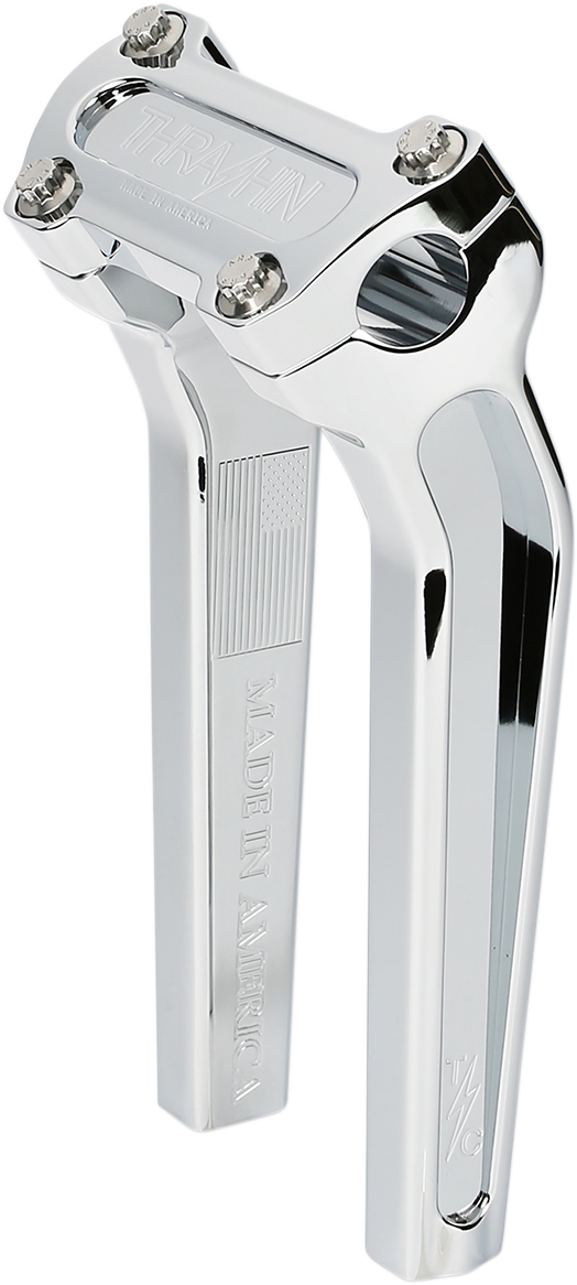 THRASHIN SUPPLY CO. Handlebar Risers - Pull Back - 9-1/2" - Chrome