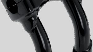 BILTWELL Murdock Handlebar Risers - Pullback - 6" - Black