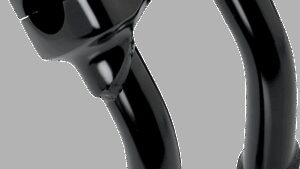 BILTWELL Murdock O/S Risers - Pullback - 6" - Black