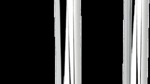 BILTWELL Murdock O/S Risers - Pullback - 14" - Chrome