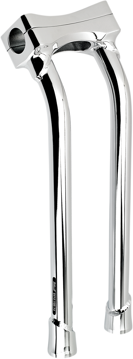 BILTWELL RISER MRDCK PBO/S CHR 14"