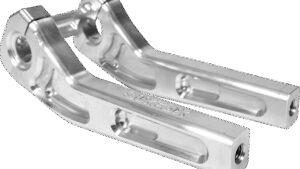 SLYFOX Handlebar Riser Kit - Pullback - 1" Clamping - 8" Rise - Raw