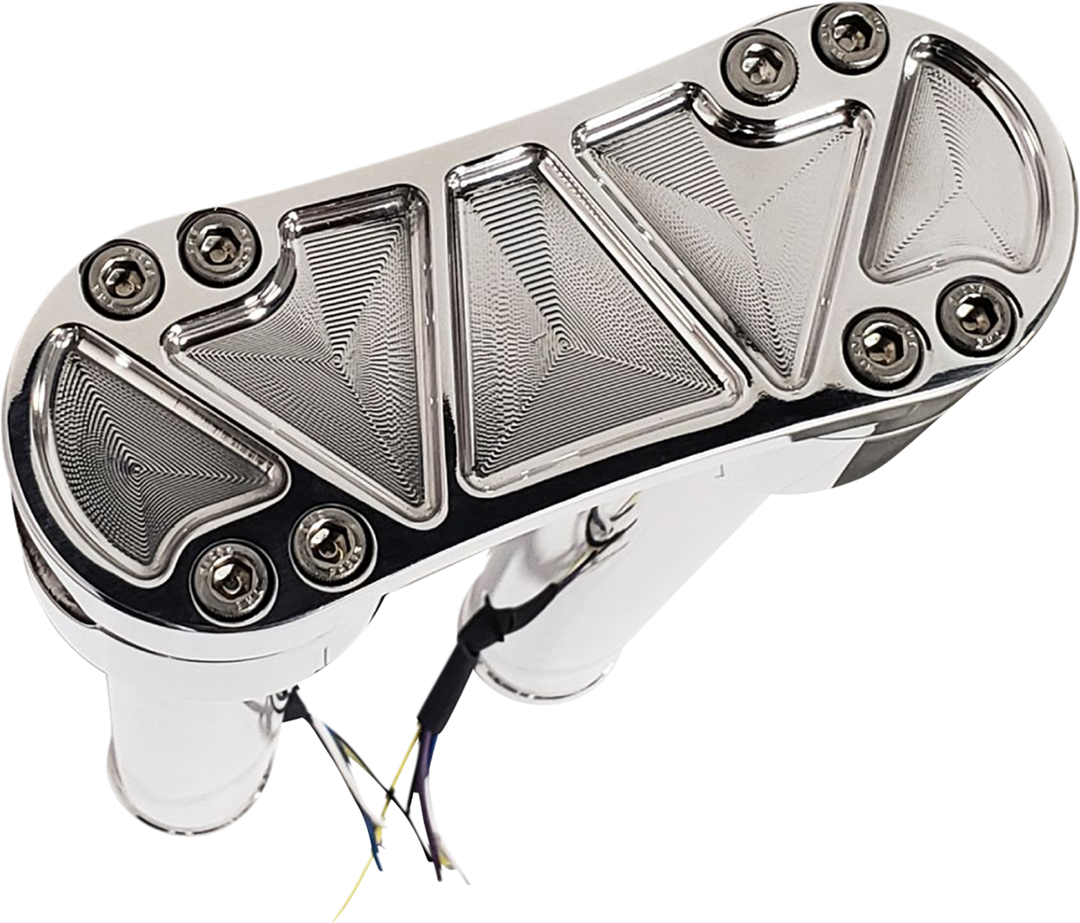 ACCUTRONIX RISERS10"THREADED CR W/GM