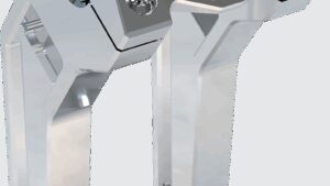 LA CHOPPERS Performance Risers - Pullback - 8" - Raw