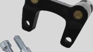 THRASHIN SUPPLY CO. Street Glide Riser Adapter - Black