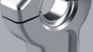 SLYFOX Handlebar Riser Kit - Straight - 1" Clamping - 2-1/2" Rise - Raw