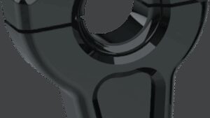 SLYFOX Handlebar Riser Kit - Straight - 1" Clamping - 2-1/2" Rise - Black